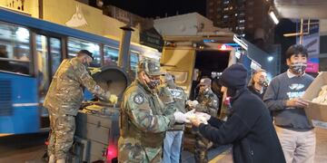 Asistencia a personas en situación de calle en Rosario