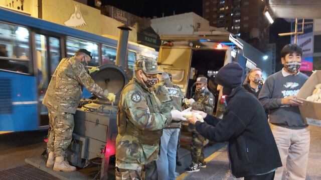 Asistencia a personas en situación de calle en Rosario