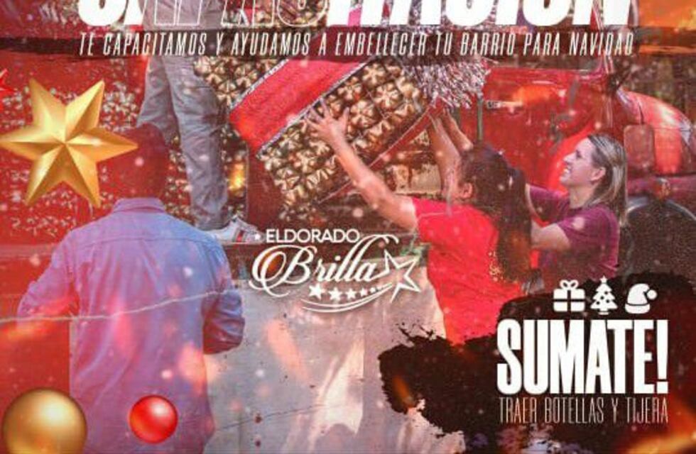 “Eldorado Brilla” brinda capacitación en decoración