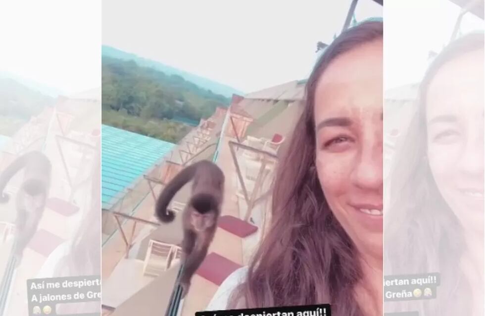 Consuelo Duval visitó el Parque Nacional Iguazú