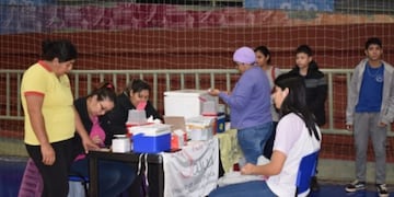 Montecarlo: realizaron controles médicos a los participantes de la Estudiantina.