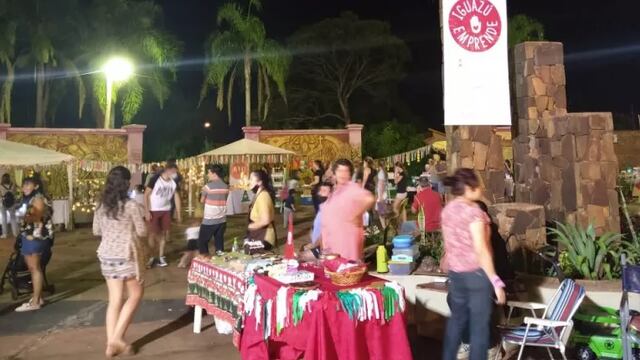 Se realizó una nueva feria de emprendedores en Iguazú