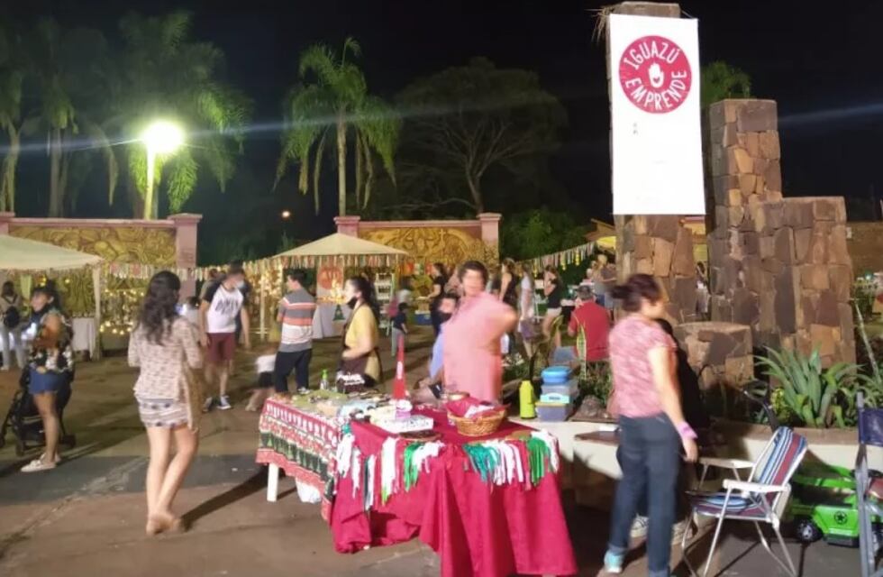 Se realizó una nueva feria de emprendedores en Iguazú