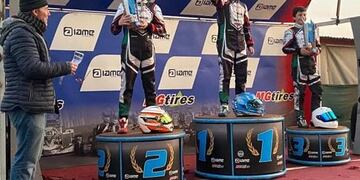 Fausto Arnaudo piloto de Karting de Arroyito