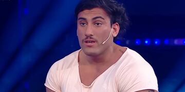 El tiktoker fue el primer eliminado del concurso televisivo.