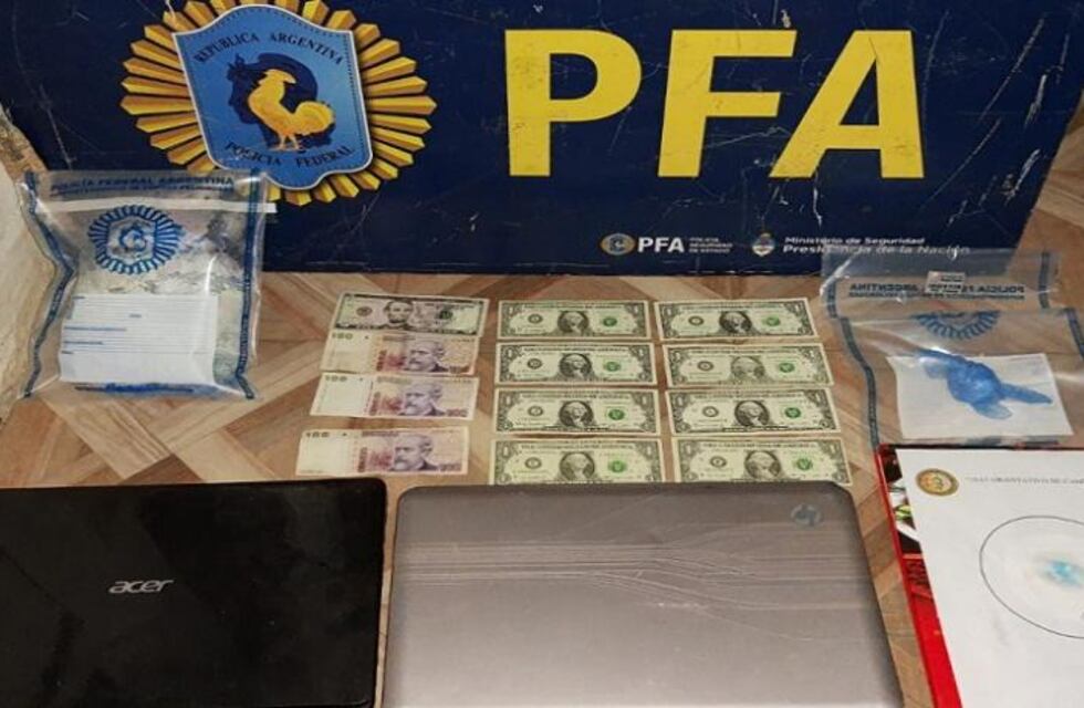 Pareja detenida por venta de drogas en San Vicente