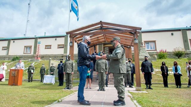 El Secretario de Gobierno del Municipio Participó del recambio de autoridades, en Gendarmería.