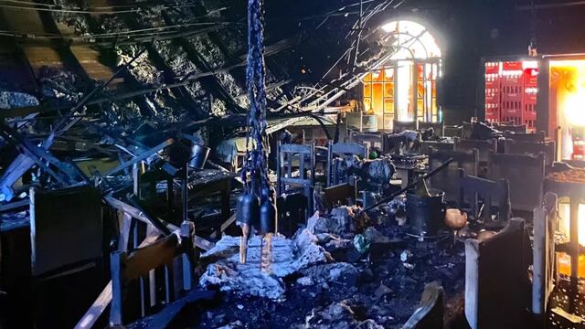 Incendio en un restaurante de Posadas dejó importantes pérdidas materiales.