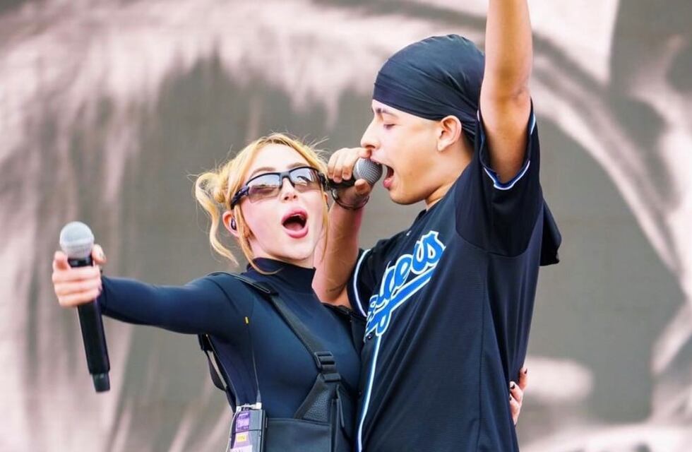 Nicki Nicole se presentó en Tecate Pal Norte de México y tuvo como invitado a Trueno