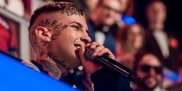 L-Gante en Canta Conmigo Ahora