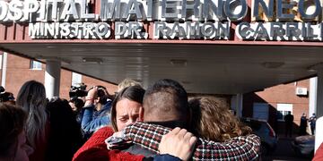 Las madres de los bebés fallecidos en el Neonatal reclaman justicia. (Ramiro Pereyra / La Voz)