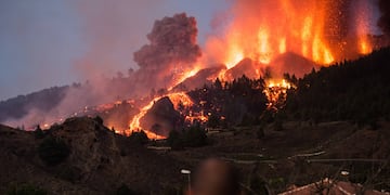 Ya son 6200 los evacuados en La Palma. (DPA)