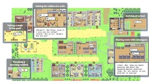 Se comportan como humanos y hasta votan: así es la villa que creó Google donde conviven Inteligencias Artificiales.