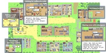 Se comportan como humanos y hasta votan: así es la villa que creó Google donde conviven Inteligencias Artificiales.