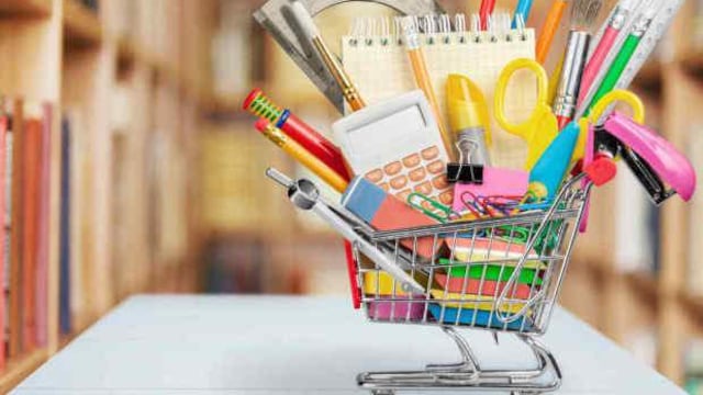 Útiles escolares. Imagen ilustrativa.