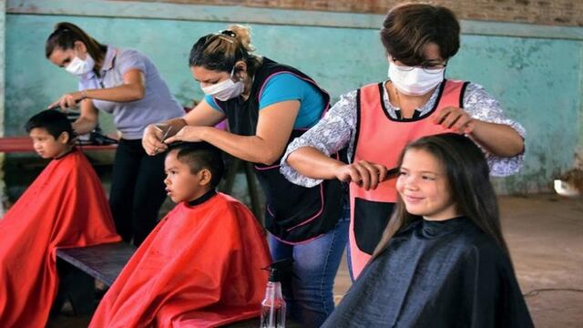 Operativos en los barrios de Montecarlo
