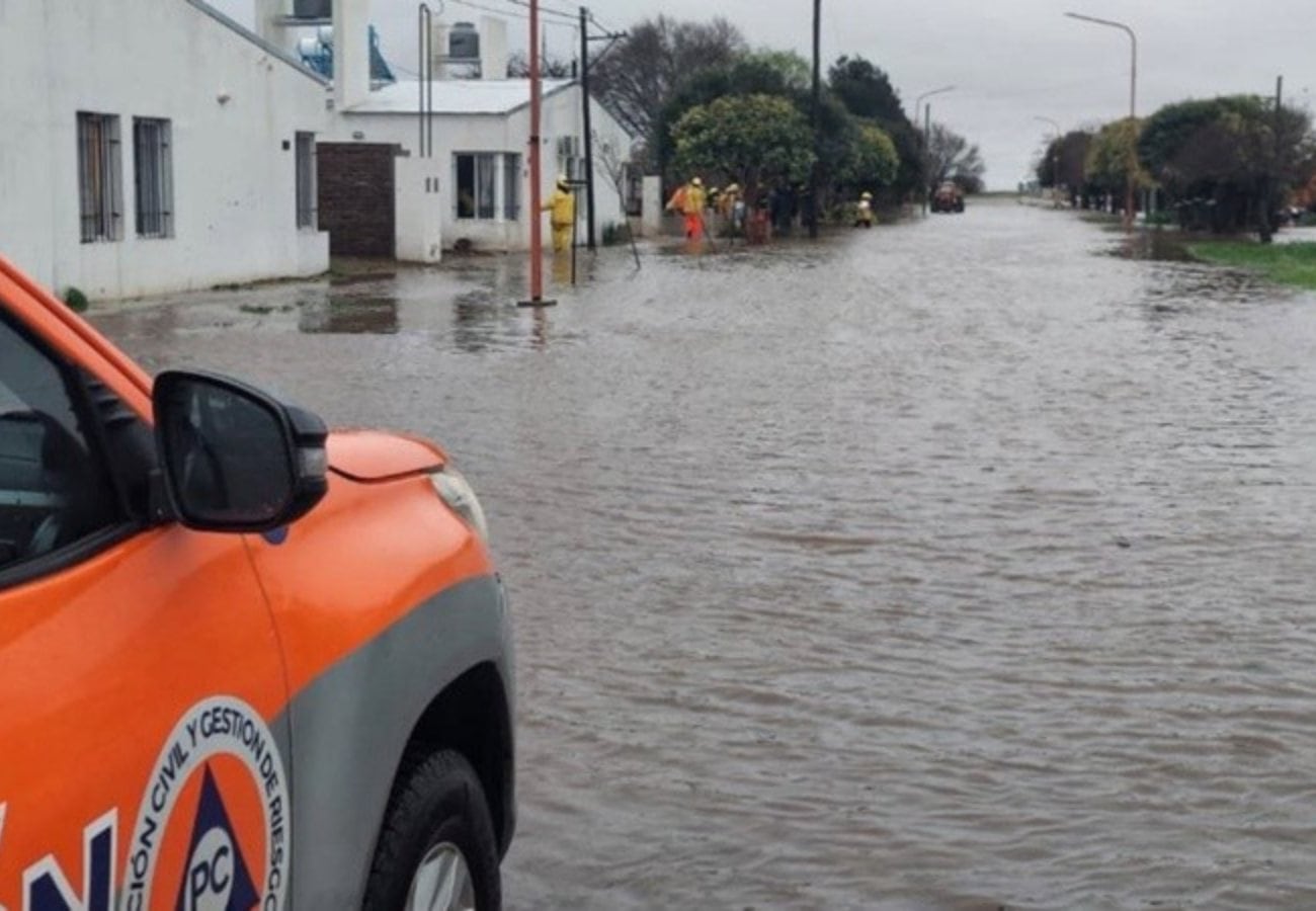Lluvias abundantes en el sur de Santa Fe