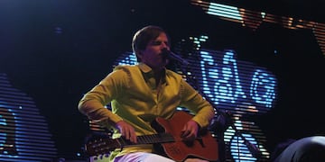 Nahuel Pennisi en la tercera noche de Jesús María 2022. (Claudio Minoldo/ La Voz)