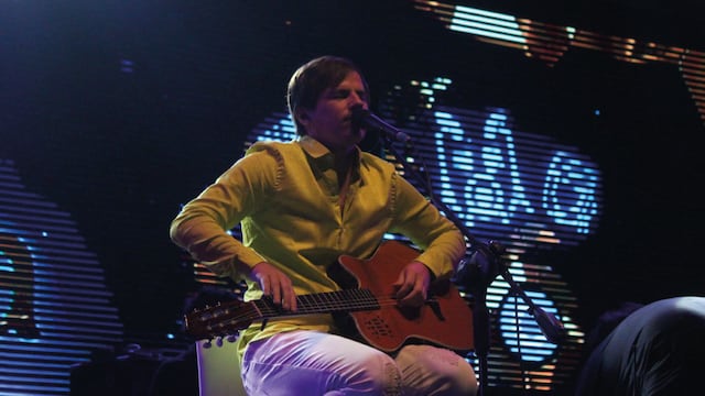 Nahuel Pennisi en la tercera noche de Jesús María 2022. (Claudio Minoldo/ La Voz)