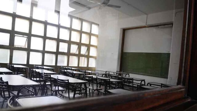 Aulas vacías (La Voz/Archivo).