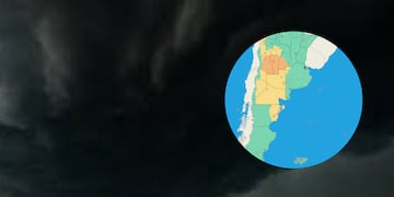 Un doble ciclón activa una alerta que impactará en Argentina y tendrá efectos directos en Entre Ríos