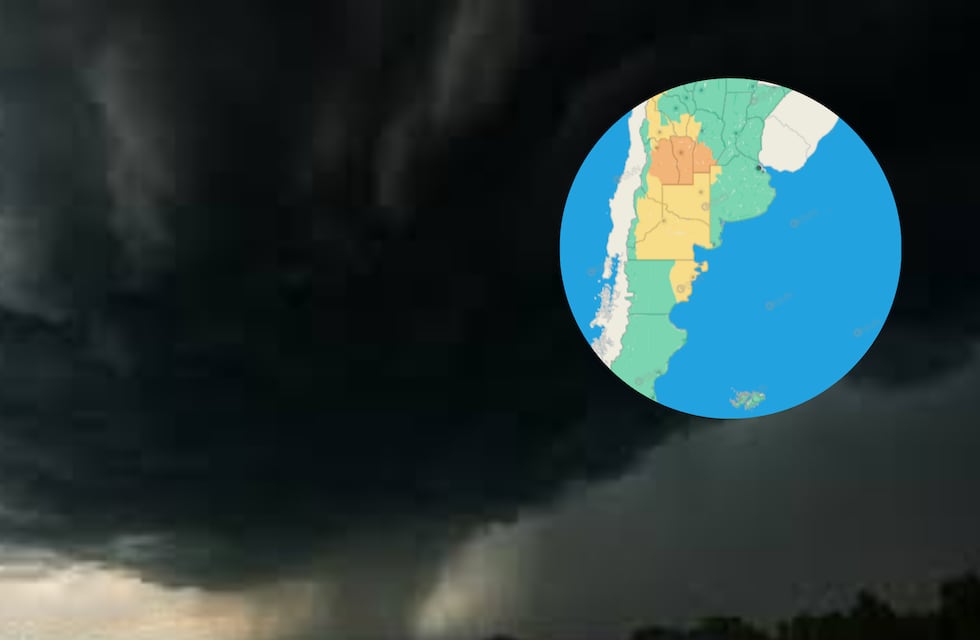 Un doble ciclón activa una alerta que impactará en Argentina y tendrá efectos directos en Entre Ríos