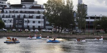Carlos Paz paisaje nublado.