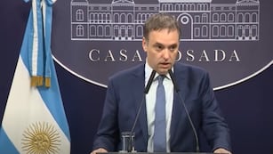 Manuel Adorni, vocero de la presidencia.