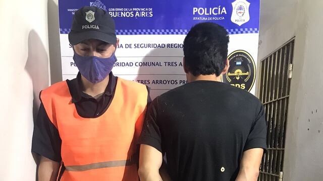 Aprehendido por amenazar a su pareja y provocar daños en su vivienda