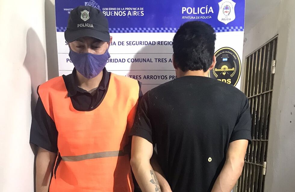 Aprehendido por amenazar a su pareja y provocar daños en su vivienda