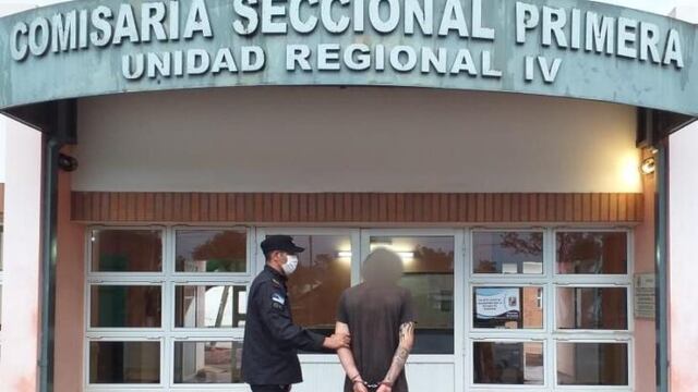Detuvieron a un violento en Leandro N. Alem-