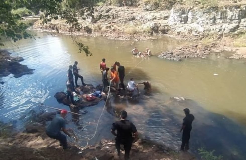 Encontraron muerta a la persona que era buscada en las aguas de los Saltos del Tabay