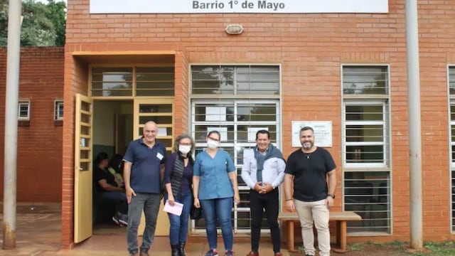 Entrega de insumos a CAPS de Puerto Iguazú.