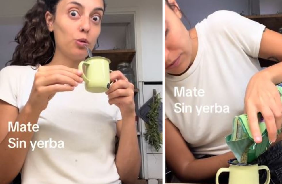 ¿Mate sin yerba?: la extraña receta viral de TikTok ideal para combatir los problemas digestivos