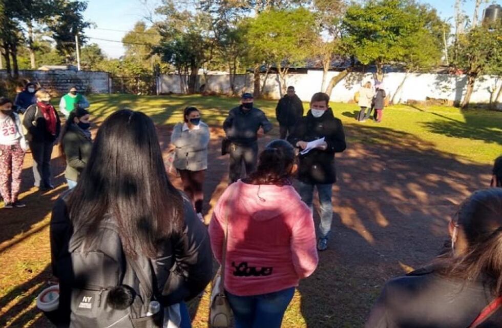 Eldorado: operativo de relevamiento social en barrio Guaraní
