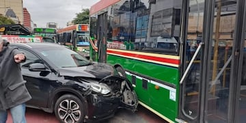 Accidente en Belgrano