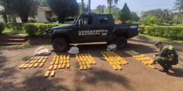 Desarticulan un contrabando de marihuana en Oro Verde.