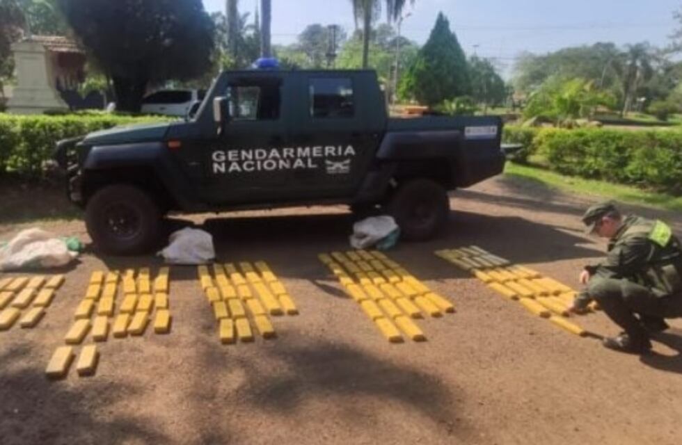 Desarticulan un contrabando de marihuana en Oro Verde