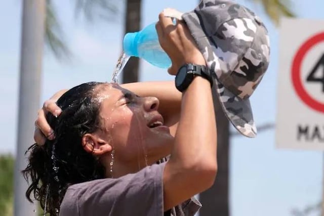 Llega un fuerte calor al país.