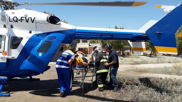 Accidente vial en San Carlos deja grave a un hombre.