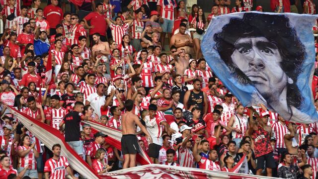 La hinchada de Instituto en el Mario Alberto Kempes ante Colón. ¿Se muda por tres fecha) (ESPN Argentina)