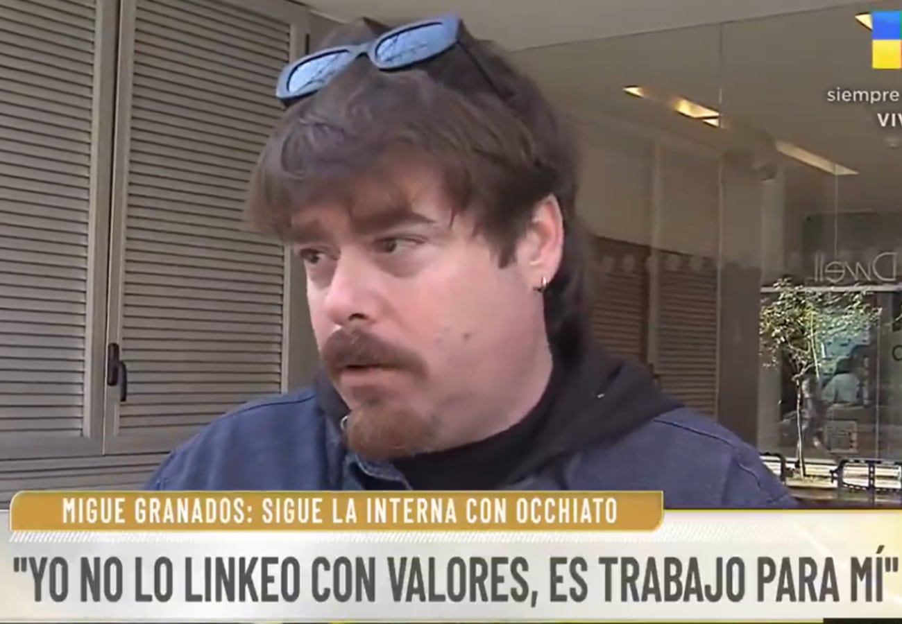 Migue Granados le respondió a Nico Occhiato.