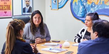 Molina se reunió con referentes de “Estrellas Amarillas”