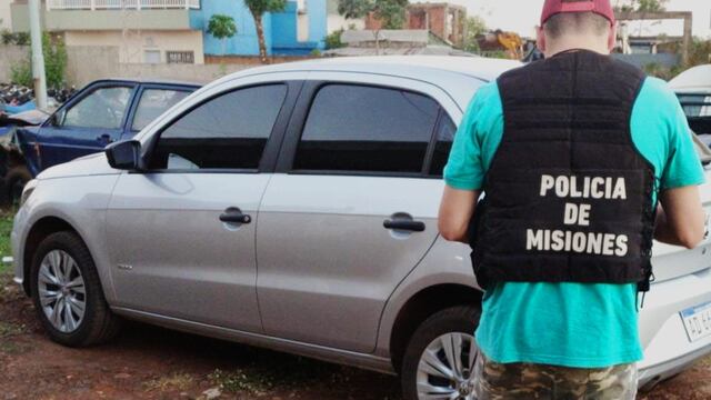 Garupá: secuestraron un auto que había sido robado en Córdoba