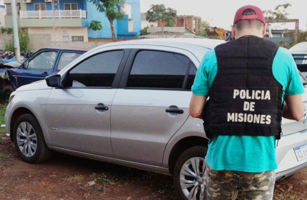 Garupá: incautan vehículo que había sido robado en Córdoba