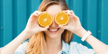 Vitamina C para el rostro.