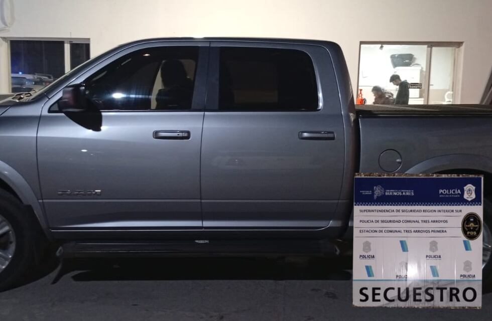 Tres Arroyos: tras una persecusión policial fue aprehendido por desobediencia y resistencia a la autoridad