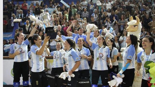 Las Águilas campeonas mundiales.