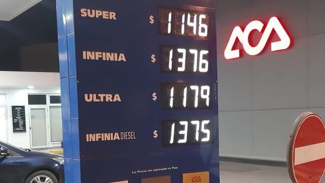 Nuevos precios de los combustibles en Rafaela