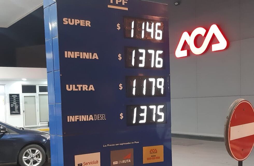 Las naftas subieron casi 4% en Rafaela